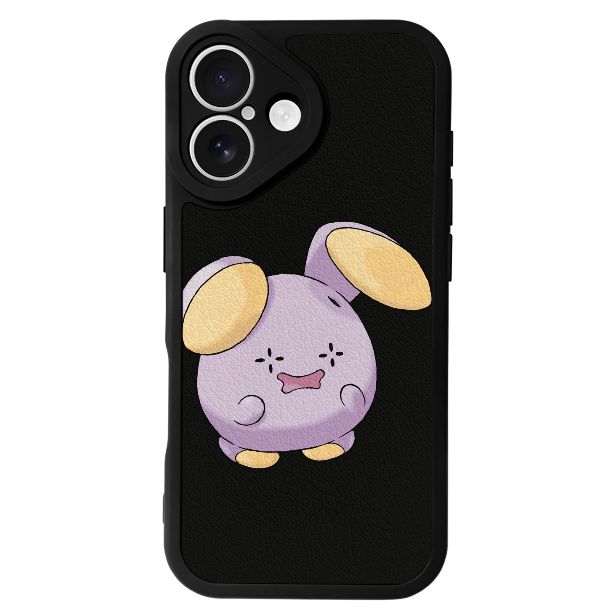 （画像用） ポケットモンスター Pokémon 【iPhone 16シリーズ対応】シリコンスマホケース（レザー調） 材質：シリコン